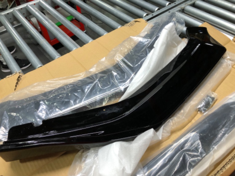 Photo 6 of AUTOTOP 3PCS Glossy Black Front Bumper Lip Spoiler Lip for 2020-2021 Nissan Sentra