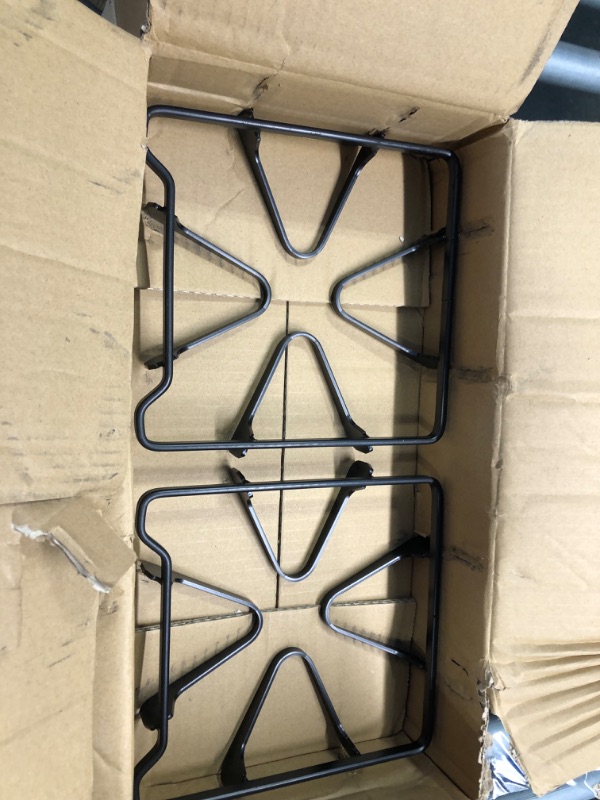 Photo 4 of 8053458 4 Pack of Gas Range Burner Cooking Grate for Compatible with Whirlpool WPW10268483 W10268483 8053580 AP6018155 PS11751457