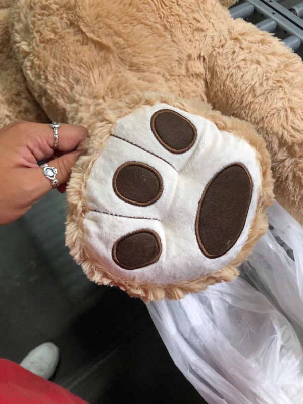 Photo 1 of MorisMos Giant Teddy Bear Stuffed Animals, 51 Inch Brown Bear and 39 Inch Brown Bear
