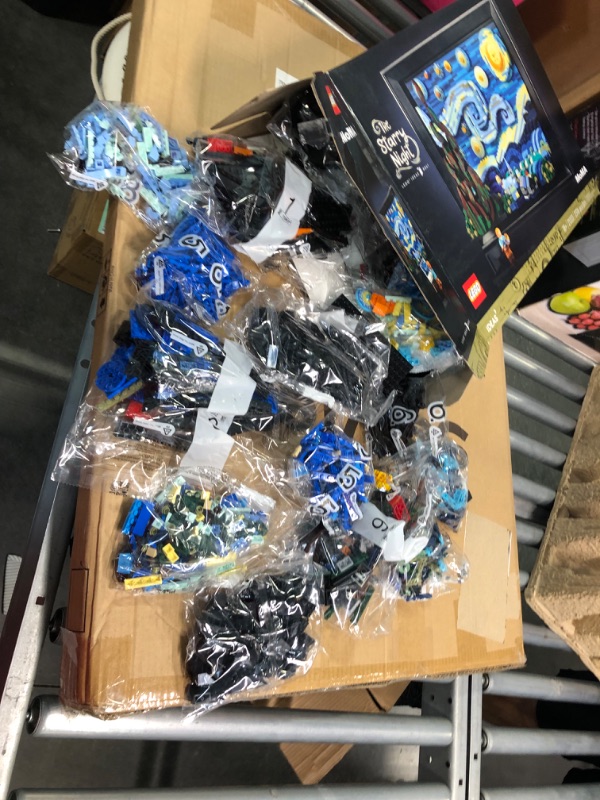 Photo 1 of LEGO Ideas Vincent Van Gogh - The Starry Night 21333 Building Set for Adults (2316 Pieces) Frustration-Free Packaging