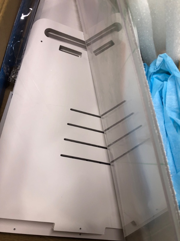 Photo 1 of Proshine Chicken Brooder Box for Chicks, Quail Brooder with Heating Lamp, 2 Mode Thermometers Warms Up to 10 Chicks for Duckling Parrot Lizard