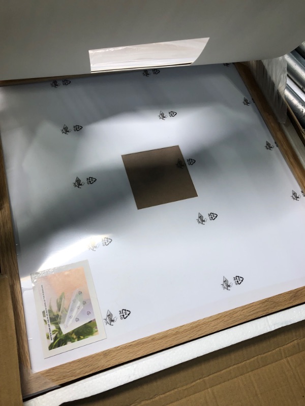 Photo 1 of artisane, 18x18”, Picture Frame, Gallery Frame, Oak Picture Frame, Picture Frames, Gallery Wall Frame Set, 5x7 Picture Frame, Photo Frame, Oversized Mat (4x4”, 5x7”, 4x6”) 18x18" White Oak Wood