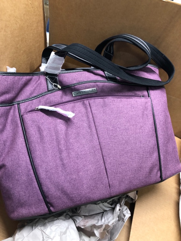 Photo 3 of Padded laptop section fits up to 17.3" laptops.
Wide shoulder straps for comfort.
Inside pockets for wallet, pens, and peripherals.
Outside pocket for cell phone, flash drive and boarding pass.
Pocket on back slides over rolling luggage handle.