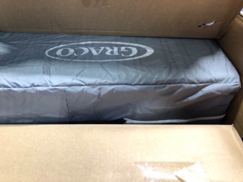 Photo 1 of Graco Pack 'n Play Travel Dome Playard | Includes Travel Bassinet, Full-Size Infant Bassinet, and Diaper Changer, Oskar Travel Bassinet Oskar