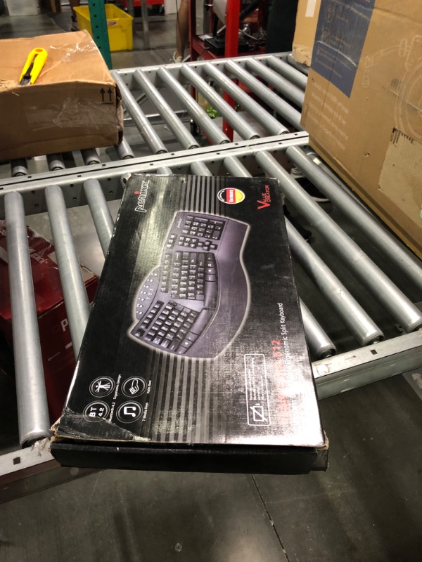 Photo 1 of Wireless Ergonomic Keyboard with Gel Wrist Rest Bundle