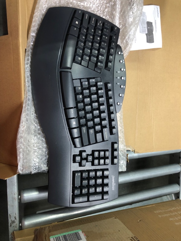 Photo 1 of Wireless Ergonomic Keyboard with Gel Wrist Rest Bundle