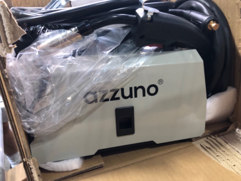 Photo 4 of AZZUNO MIG Welder,Flux Core Welder 130Amp 110V Gasless MIG Welding Machine IGBT Inverter Welder Portable Wire Feed Welder (volts, 110) 110 Volts