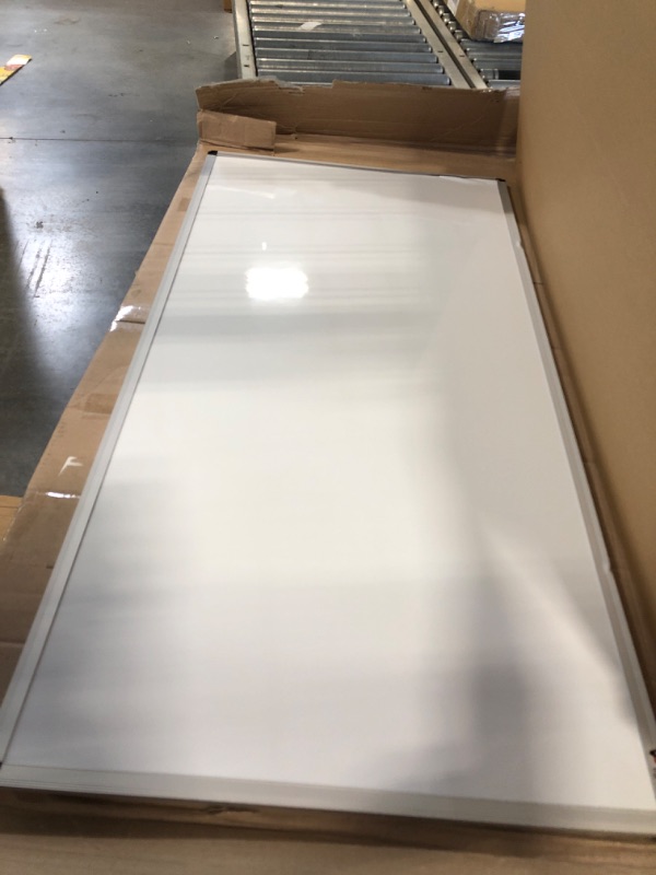 Photo 5 of VIZ-PRO Magnetic Dry Erase Board, 48 X 24 Inches, Silver Aluminium Frame