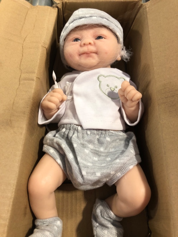 Photo 1 of Miaio 14" Reborn Baby Dolls, Full Silicone Baby Dolls, Realistic Soft Silicone Newborn Baby Doll, Real Full Body Silicone Reborn Baby Dolls, Not Vinyl Dolls - 