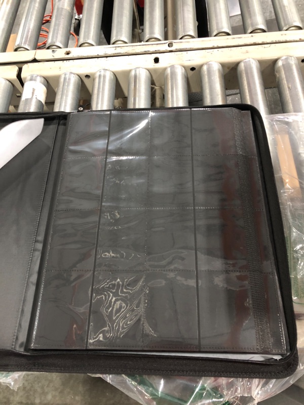 Photo 3 of TopDeck 1000 Card Portfolio | 16 Pocket Trading Cards Album | Long Term Storage Binder |Side Load Sleeves | Pokemon/MTG/Yugioh/TCG Folder | Trading & Sports Holder | TCG Binder (Black)