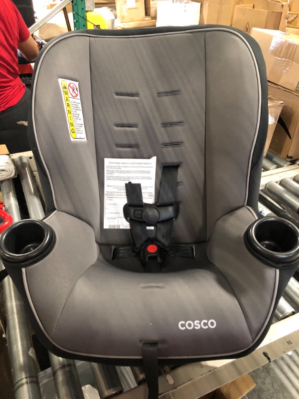 Photo 1 of Cosco Onlook 2-in-1 Convertible Car Seat, Rear-Facing 5-40 pounds and Forward-Facing 22-40 pounds and up to 43 inches, Black Arrows