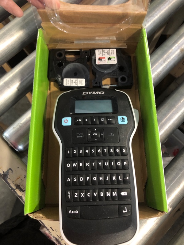 Photo 1 of DYMO Label Maker with 2 D1 DYMO Label Tapes | LabelManager 160 Portable Label Maker, QWERTY Keyboard, One-Touch Smart Keys, Easy-to-Use, for Home & Office Organization Machine + 2 Tapes