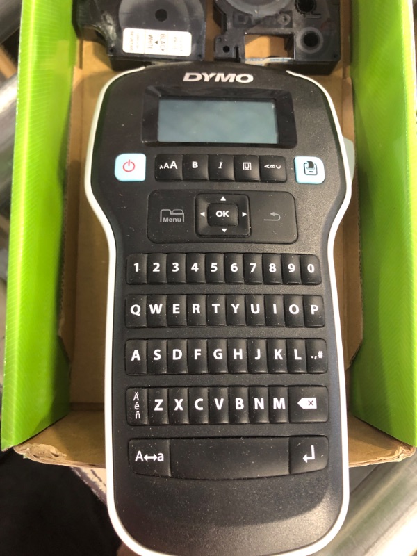 Photo 1 of DYMO Label Maker with 2 D1 DYMO Label Tapes | LabelManager 160 Portable Label Maker, QWERTY Keyboard, One-Touch Smart Keys, Easy-to-Use, for Home & Office Organization Machine + 2 Tapes