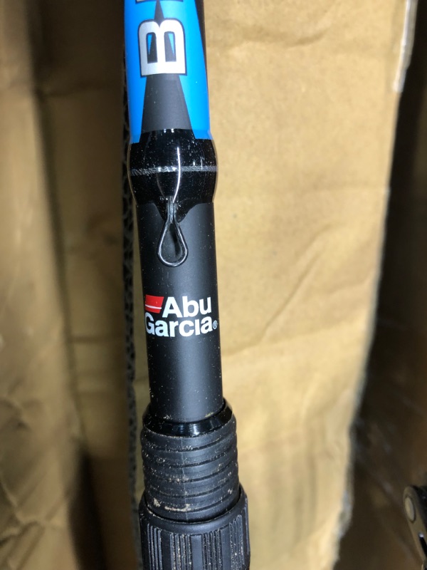 Photo 4 of Abu Garcia Blue Max Low Profile Baitcast Reel and Fishing Rod Combo, 7'