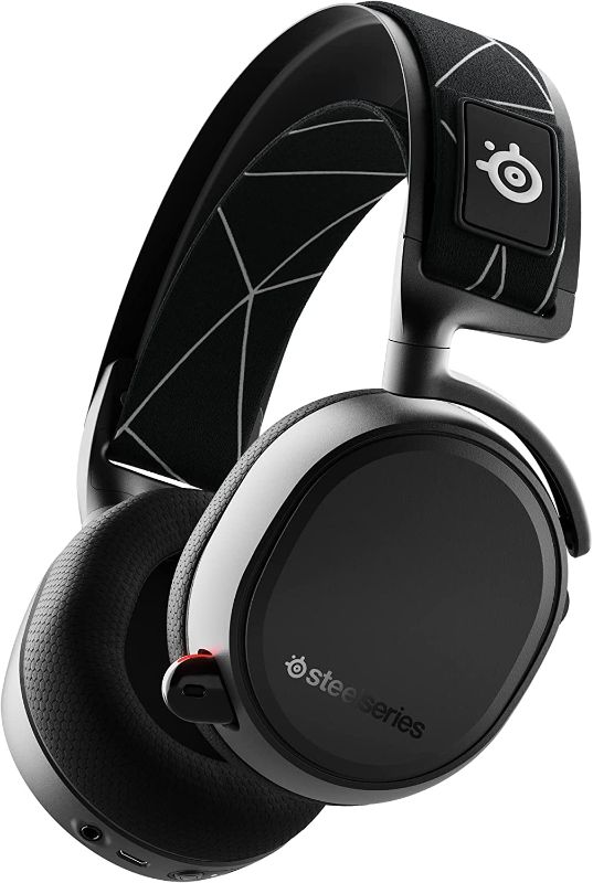 Photo 1 of SteelSeries Arctis 9 Dual Wireless Gaming Headset – Lossless 2.4 GHz Wireless + Bluetooth – 20+ Hour Battery Life – For PC, PS5, PS4, Bluetooth