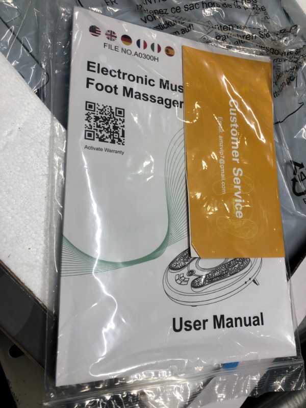 Photo 3 of 
Foot Neuropathy Machine (FSA or HSA Eligible) - Electronic Pulse Acupuncture for Feet Circulation - Electrical Foot Reflexology to Relax Tired Feet Ankles...
