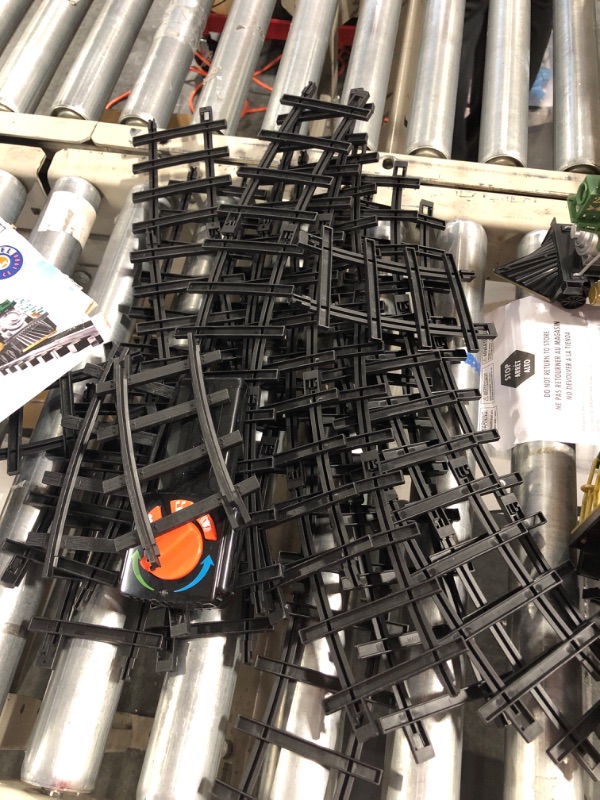 Photo 1 of Lionel North Pole Central Battery-Powered Train Set with Remote + Inner Loop Track Expansion Pack Complete Set + Expansion Track (Inner Loop)