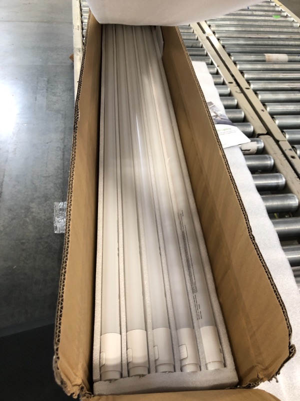 Photo 4 of 20 Pack 3CCT 4FT LED T8 Hybrid Type A+B Light Tube, 18W, 4000K/5000K/6500K Selectable, Plug & Play or Ballast Bypass, Single or Double End Powered, 2300lm, Frosted Cover, T8 T10 T12, 120-277V, UL, FCC