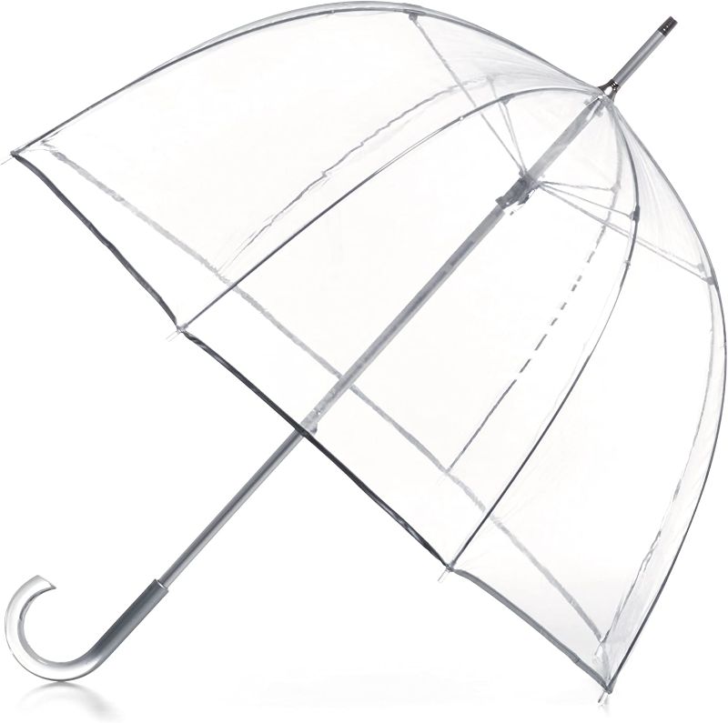 Photo 1 of Capelli New York Umbrella Clear Sliver Handle