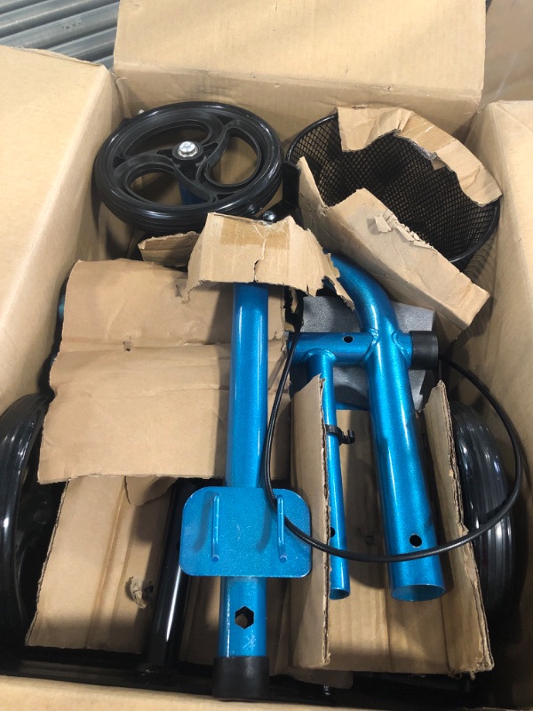 Photo 1 of Healconnex Knee Scooter?Steerable Knee Walker, Economical Knee Scooter for Foot Injuries Best Crutches Alternative Blue