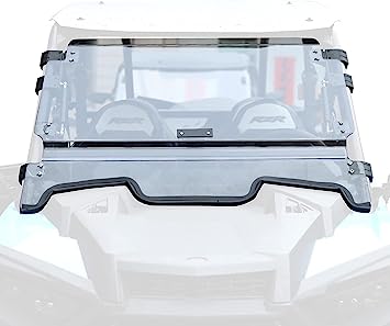 Photo 1 of Adjustable Folding Flip Windshield for 2019-2023 Polaris RZR 1000 XP/XP 4 1000