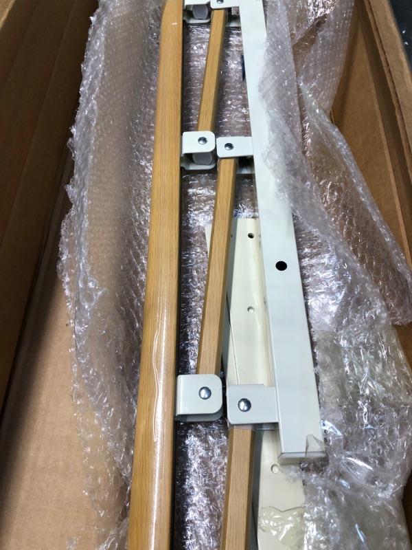 Photo 1 of Bed Rail with Leg Lifter Strap for Elderly Adults Bed Cane Rails Side Assist Handle Bar Medical Bed Safety Assisting Rails Guard Folding Hospital Bed Railings Bumper