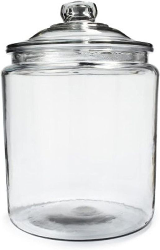 Photo 1 of Anchor Hocking Heritage Hill Glass Cookie/Candy Jar