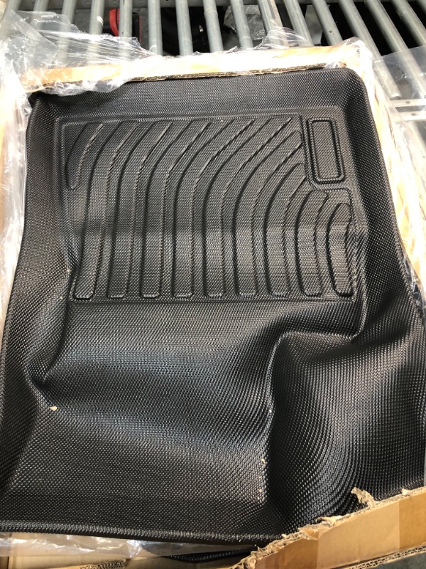 Photo 4 of SUPER LINER Tesla Model 3 Floor Mats Complete Set Custom Fit 2021 2022 2023 All-Weather Cargo Liner Rear Cargo Tray Trunk Floor Mat Interior Accessories