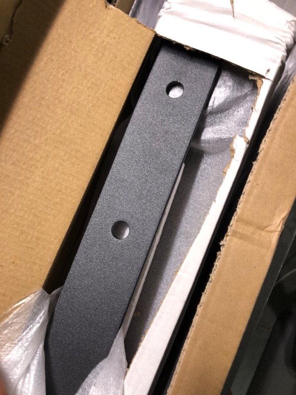 Photo 1 of SMARTSTANDARD 6.6FT Heavy Duty Double Door Sliding Barn Door Hardware Kit,Smoothly and Quietly-Easy to Install-Includes Step-by-Step Installation Instruction Fit 20" Wide Door Panel 6.6 Feet