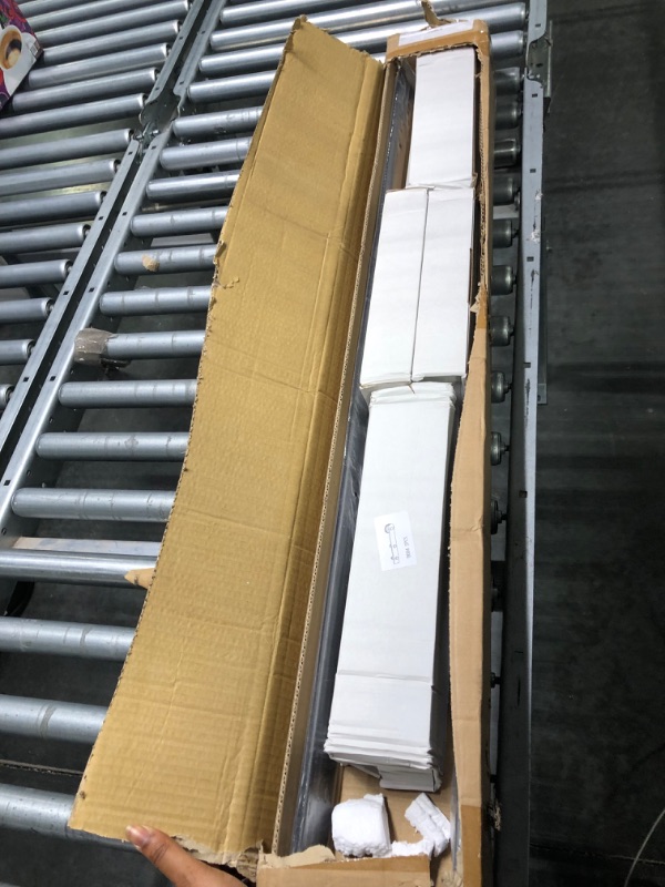 Photo 1 of SMARTSTANDARD 6.6FT Heavy Duty Double Door Sliding Barn Door Hardware Kit,Smoothly and Quietly-Easy to Install-Includes Step-by-Step Installation Instruction Fit 20" Wide Door Panel 6.6 Feet