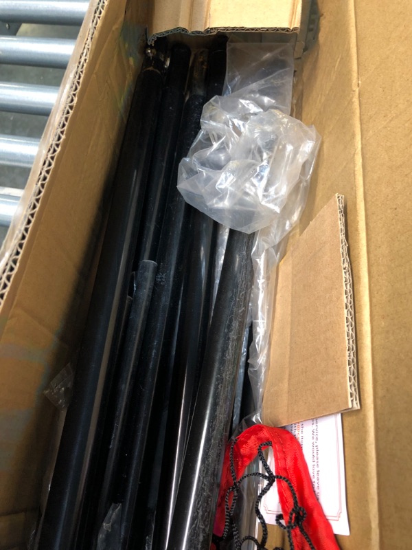 Photo 1 of ZELUS Collapsible Barricade Backstop Net 12x9 ft, Net for Lacrosse, Baseball, Basketball, Soccer, Field Hockey and Softball Practice Barrier, Portable Hitting Net for Backyard, Park, with Carry Bag