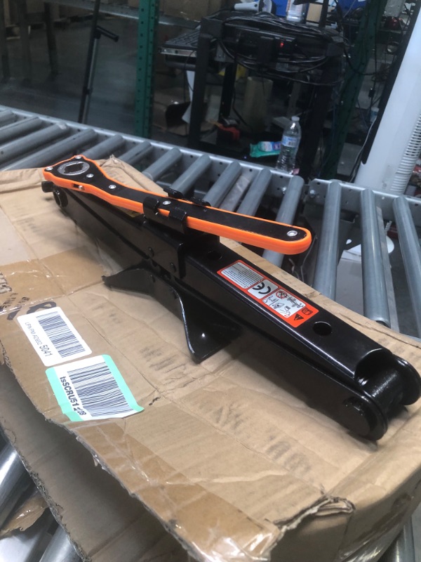 Photo 1 of IMAYCC Scissor Jack for Car/SUV/MPV -Thickened Max 3.0 Ton (6614 lbs) Car Jacks with Hand Crank Trolley Lifter , Portable Emergency Car Jack Kit with Wheel Wrench. 3T