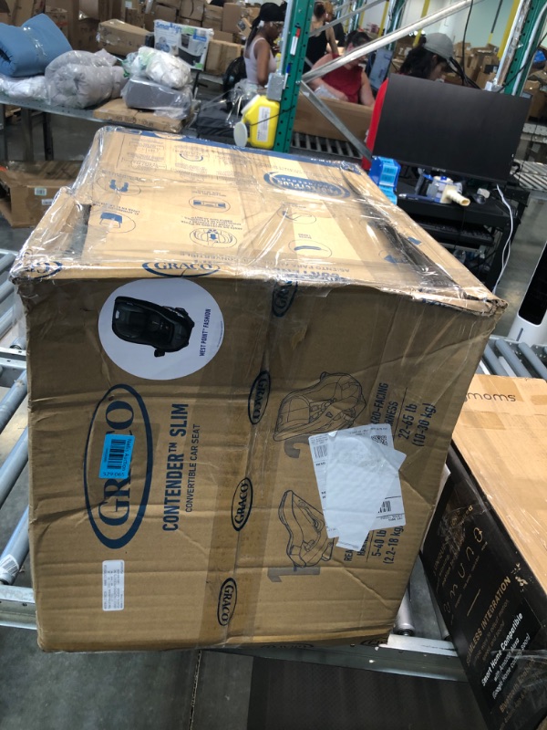 Photo 1 of Graco Contender Slim Convertible Car Seat, West Point