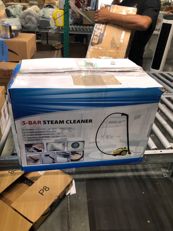 Photo 1 of 5 bar steam cleaner YELLOW