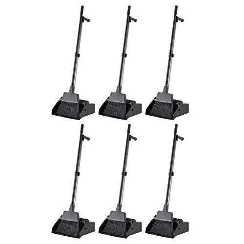 Photo 1 of AmazonCommercial Lobby Dustpan with Broom Set - 6-Pack
