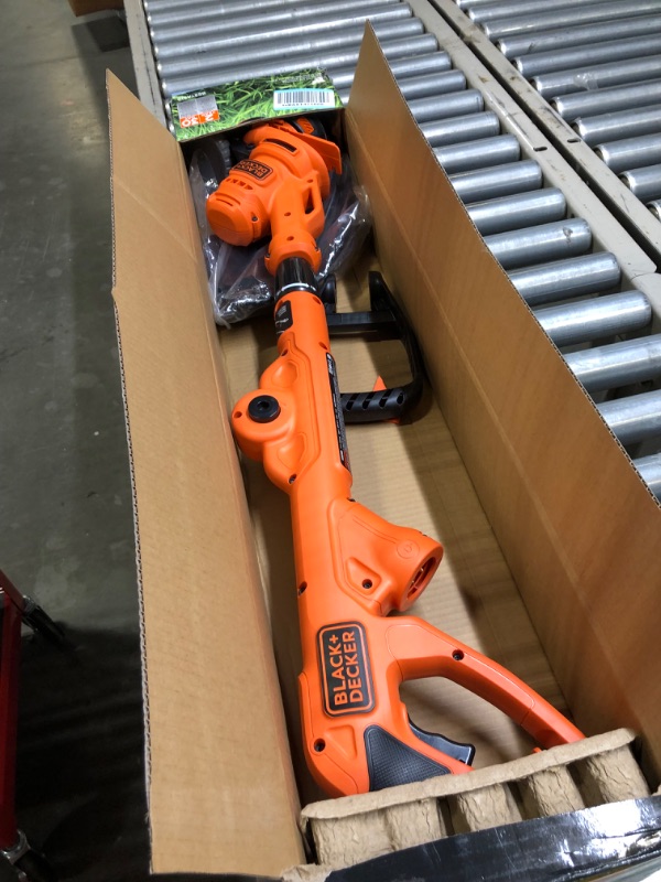 Photo 1 of BLACK+DECKER String Trimmer with Auto Feed, Electric, 6.5-Amp, 14-Inch (BESTA510)