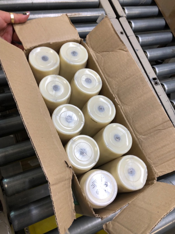 Photo 3 of 9 Day White Prayer Candles, 20 Pack - 7" Tall Pillar Candles for Religious, Memorial, Party Decor, Vigil and Emergency Use - Vegetable Oil Wax in Plastic Jar Container - by Hyoola