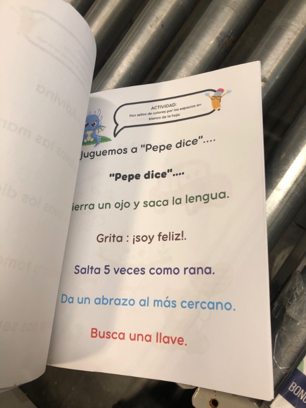 Photo 5 of Mi primer libro de estimulación de lenguaje: para niños de 2 a 4 años (ESTIMULACIÓN DEL LENGUAJE) (Spanish Edition)