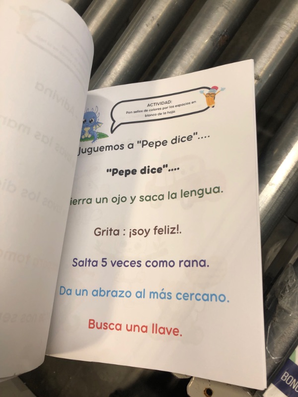 Photo 1 of Mi primer libro de estimulación de lenguaje: para niños de 2 a 4 años (ESTIMULACIÓN DEL LENGUAJE) (Spanish Edition)