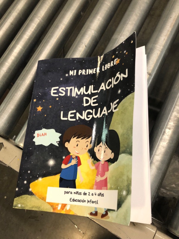 Photo 1 of Mi primer libro de estimulación de lenguaje: para niños de 2 a 4 años (ESTIMULACIÓN DEL LENGUAJE) (Spanish Edition)
