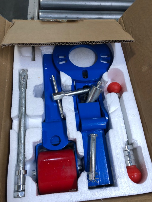 Photo 1 of BLACKHORSE-RACING Fender Roller Tool Lip Rolling Reforming Extending Tools Auto Body Light Truck Lip Wheel Arch Roller Flaring Former Heavy Duty for Automobile Maintenance Blue Fender Roller Tool (Included Accessories)