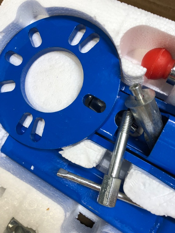 Photo 1 of BLACKHORSE-RACING Fender Roller Tool Lip Rolling Reforming Extending Tools Auto Body Light Truck Lip Wheel Arch Roller Flaring Former Heavy Duty for Automobile Maintenance Blue Fender Roller Tool (Included Accessories)