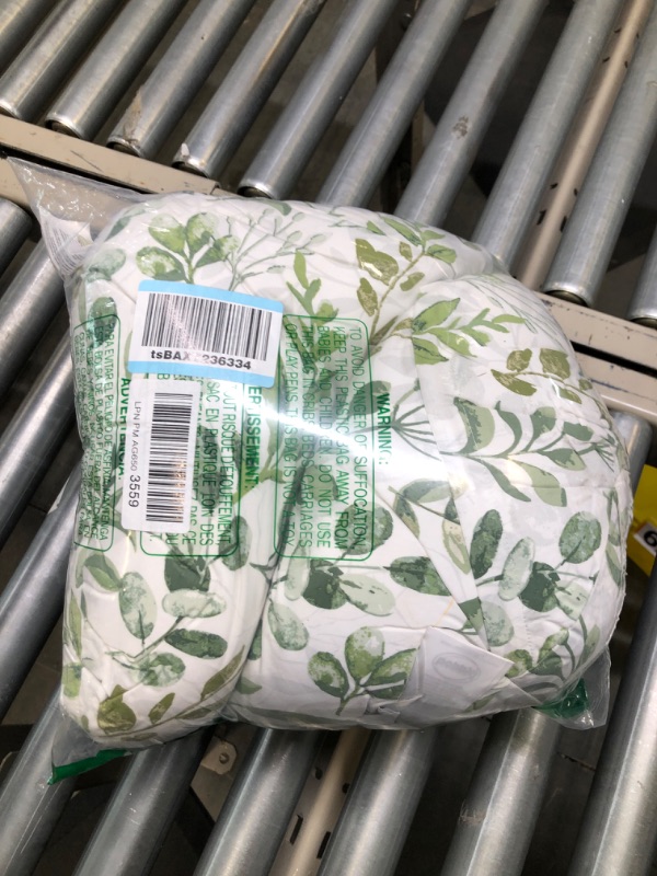 Photo 1 of Boppy Nursing Pillow and Positioner—Original | Green Foliage | Breastfeeding, Bottle Feeding, Baby Support | with Removable Cotton Blend Cover