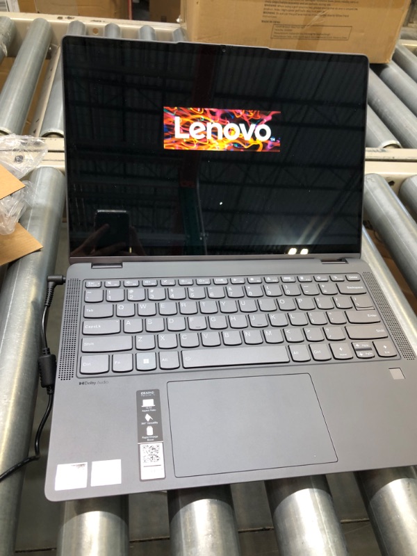 Photo 3 of Lenovo Flex 5 Laptop, 14.0" FHD Touch Display, AMD Ryzen 5 5500U, 16GB RAM, 512GB Storage, AMD Radeon Graphics, Windows 11 Home, Storm Grey