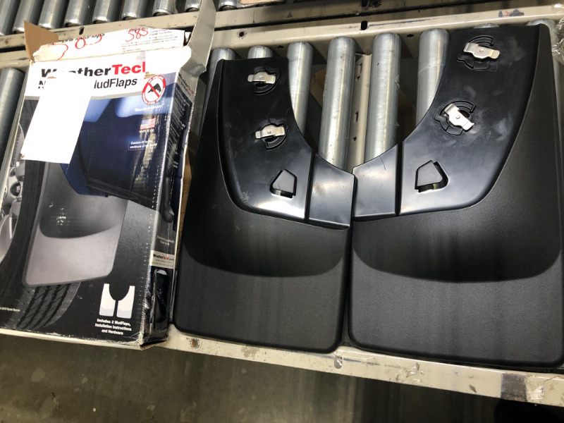 Photo 2 of WeatherTech MudFlaps No Drill Custom Fit for Ford F-150 , Front Pair (110044)