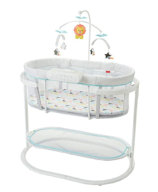 Photo 1 of Fisher-Price Soothing Motions Bassinet, Windmill
