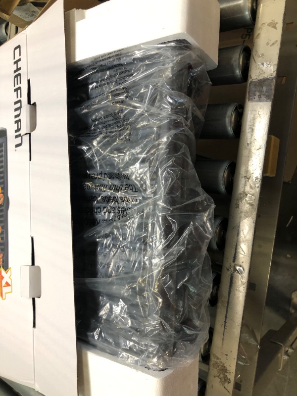 Photo 1 of Chefman - Electric Smokeless Indoor Grill With Nonstick Coating - Black