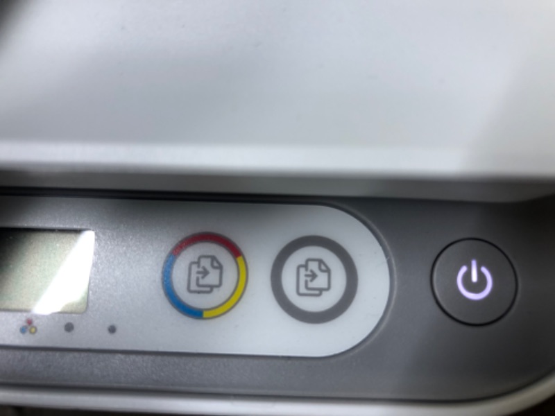 Photo 1 of HP DeskJet 4155e Wireless Color All-in-One Printer with bonus 6 months Instant Ink (26Q90A), white
