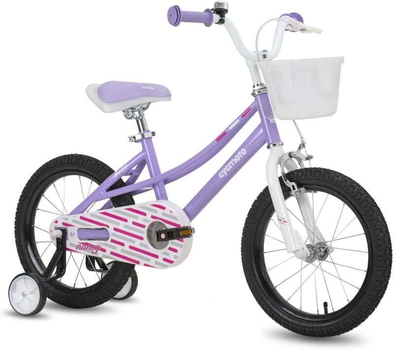 Photo 1 of JOYSTAR Girls Bike for 2-12 Years Old Toddlers and Kids, 12" 14" 16" Kids Bike with Training Wheels & Basket, 20 Inch Kid's Bicycle with Kickstand, Retro Style Bikes
