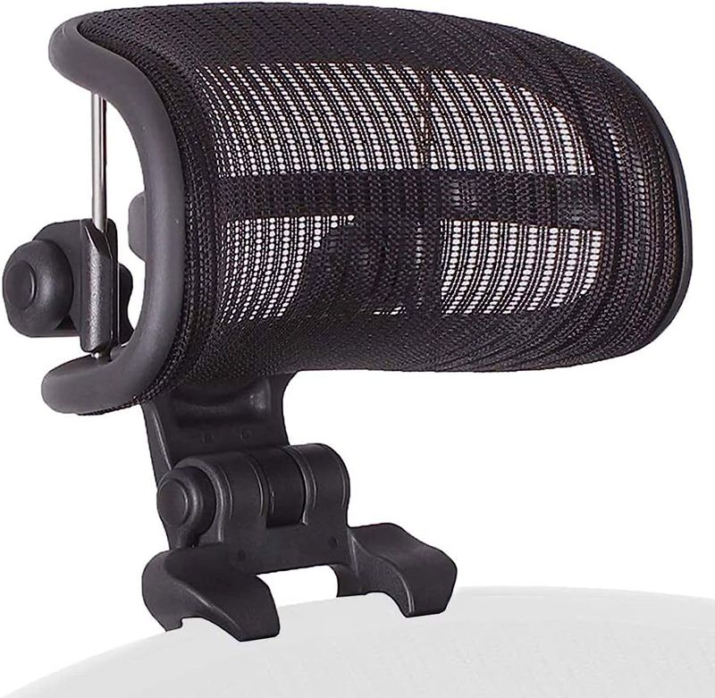 Photo 1 of Engineered Now The Original Headrest for The Herman Miller Aeron Chair Headrest ONLY - Chair Not Included (H3 for Remastered, Graphite)
